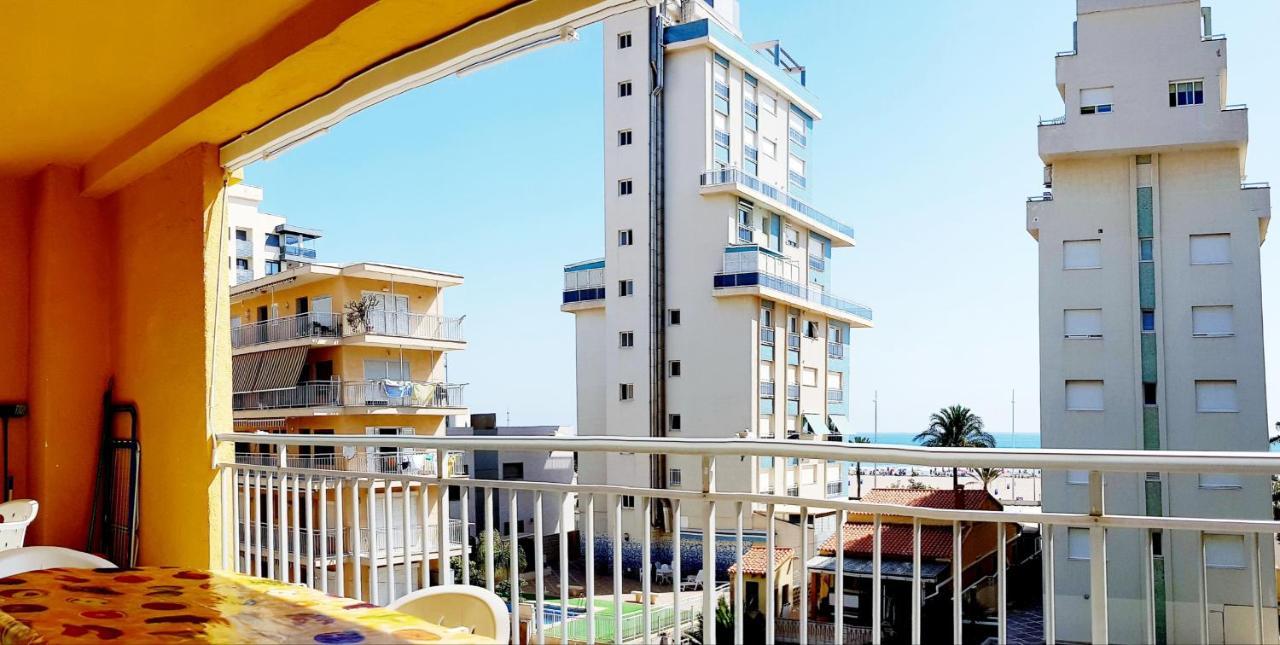 Bonanza - 40 Metros De La Playa! Apartment Gandia Bagian luar foto