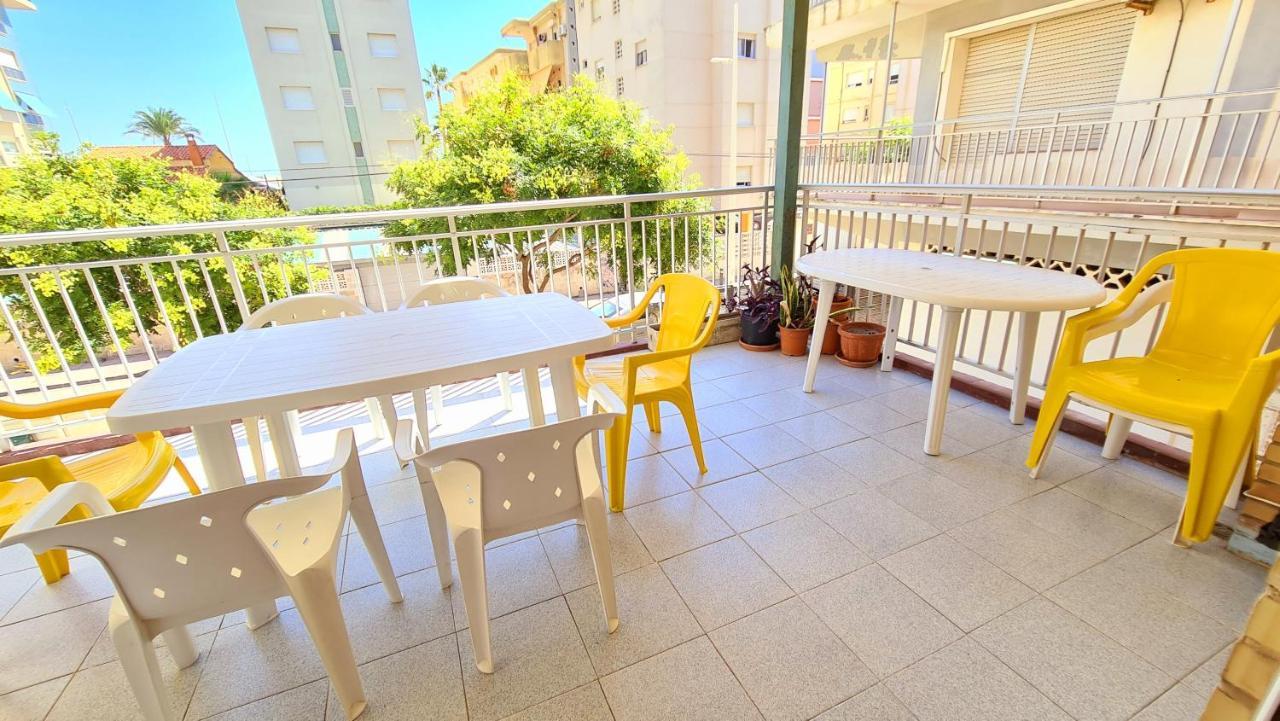 Bonanza - 40 Metros De La Playa! Apartment Gandia Bagian luar foto